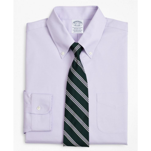 Brooksbrothers Stretch Regent Regular-Fit Dress Shirt, Non-Iron Pinpoint Button-Down Collar