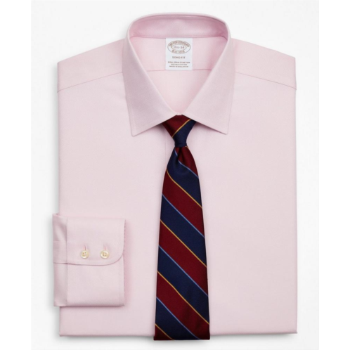 Brooksbrothers Stretch Soho Extra-Slim-Fit Dress Shirt, Non-Iron Royal Oxford Ainsley Collar