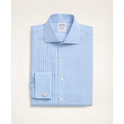 Brooksbrothers Regent Regular-Fit Ten-Pleat Broadcloth English Collar Tuxedo Shirt