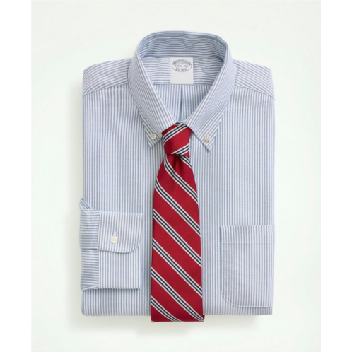 Brooksbrothers American-Made Oxford Cloth Button-Down Stripe Dress Shirt