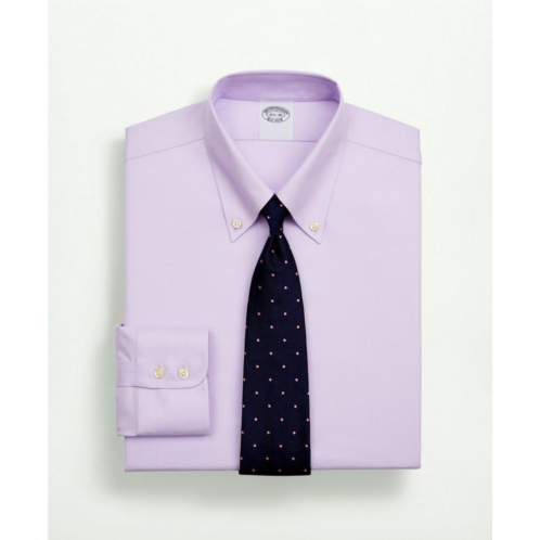 Brooksbrothers Stretch Supima Cotton Non-Iron Twill Button-Down Collar Dress Shirt