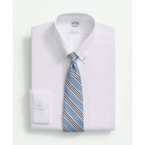 Brooksbrothers American-Made Cotton Broadcloth Button-Down Collar, Dress Shirt