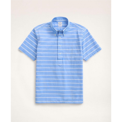 Brooksbrothers Regent Regular-Fit Original Broadcloth Short-Sleeve Popover Shirt