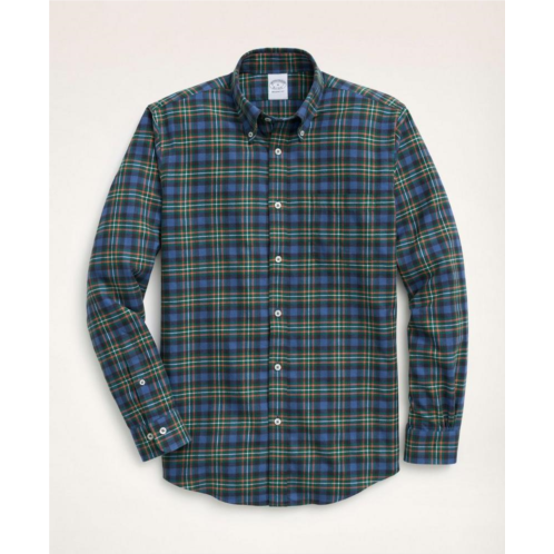 Brooksbrothers Regent Regular-Fit Portuguese Flannel Tartan Shirt