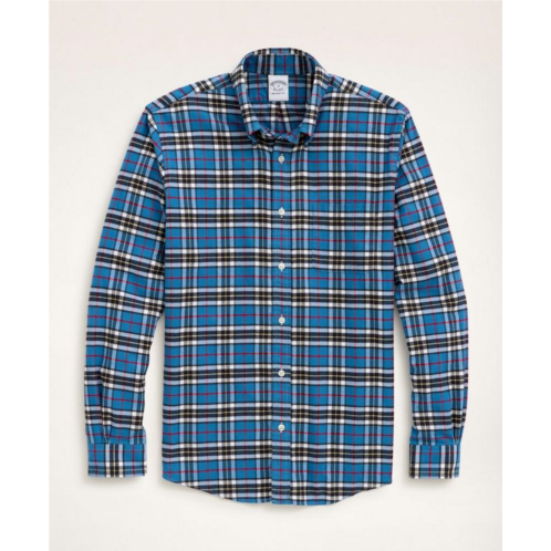 Brooksbrothers Regent Regular-Fit Portuguese Flannel Tartan Shirt