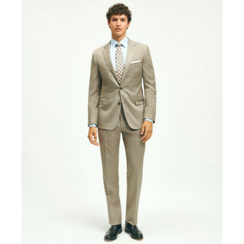 Brooksbrothers Classic Fit Wool Pinstripe 1818 Suit