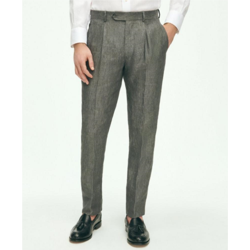 Brooksbrothers Slim Fit Linen Suit Pants