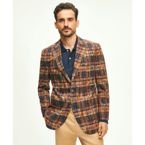 Brooksbrothers The No. 1 Sack Sport Coat in Cotton Madras, Traditional Fit