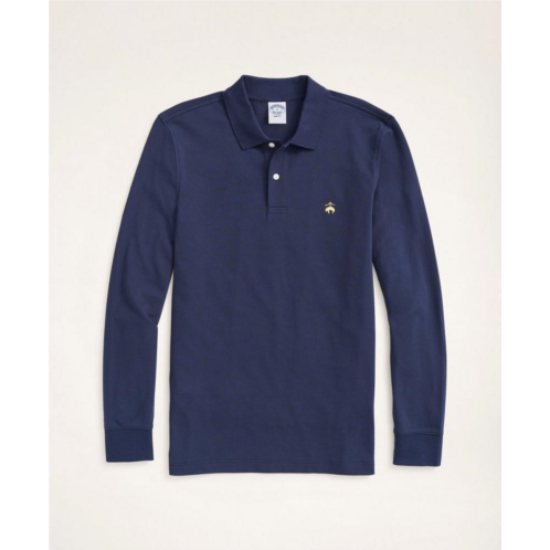 Brooksbrothers Golden Fleece Stretch Supima Long-Sleeve Polo Shirt