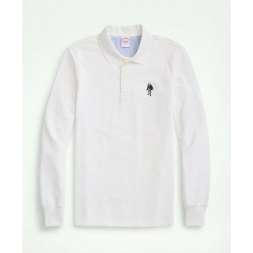 Brooksbrothers Henry Supima Long-Sleeve Polo Shirt