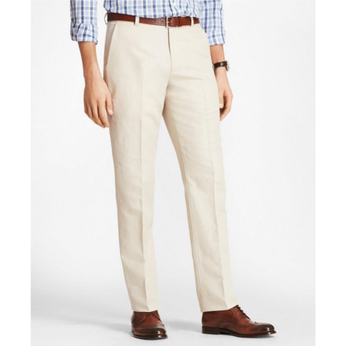 Brooksbrothers Clark Fit Linen and Cotton Chino Pants