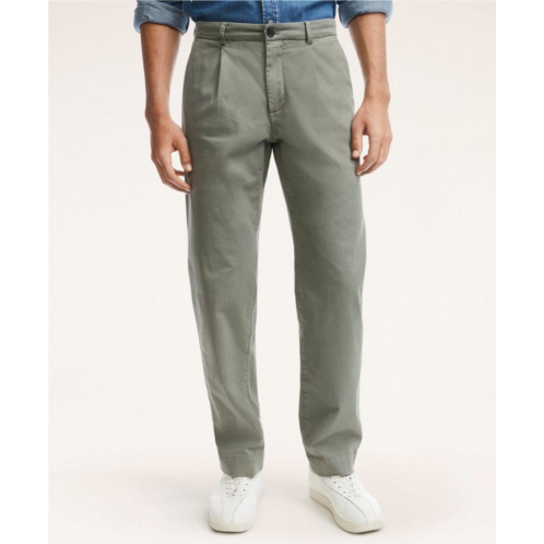 Brooksbrothers Modern Pleated Chino Pants