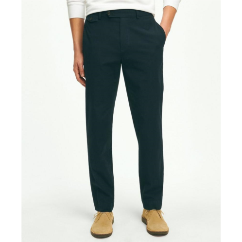 Brooksbrothers Slim Fit Canvas Poplin Chinos In Supima Cotton