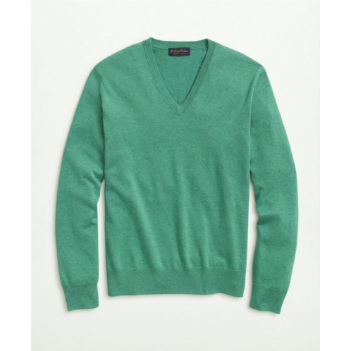Brooksbrothers Supima Cotton V-Neck Sweater