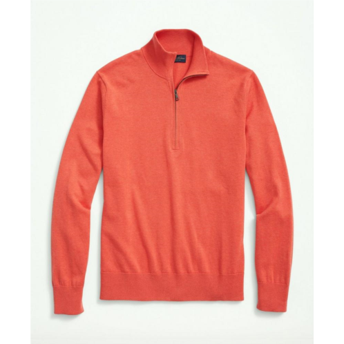 Brooksbrothers Supima Cotton Half-Zip Sweater