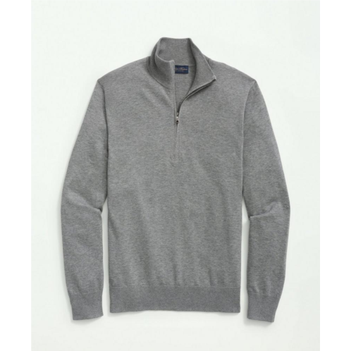 Brooksbrothers Supima Cotton Half-Zip Sweater