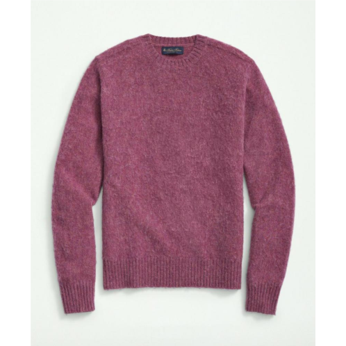 Brooksbrothers Brushed Wool Raglan Crewneck Sweater
