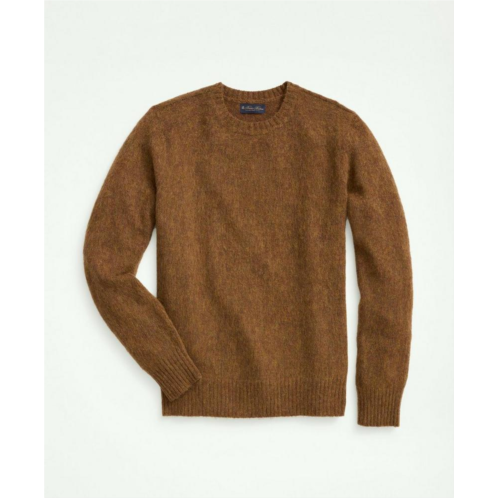 Brooksbrothers Brushed Wool Raglan Crewneck Sweater