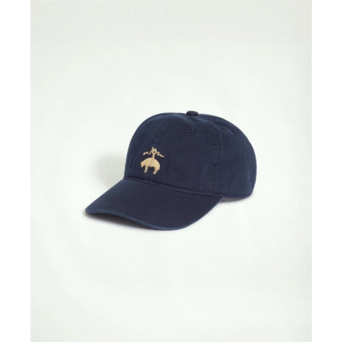 Brooksbrothers Cotton Logo Baseball Hat
