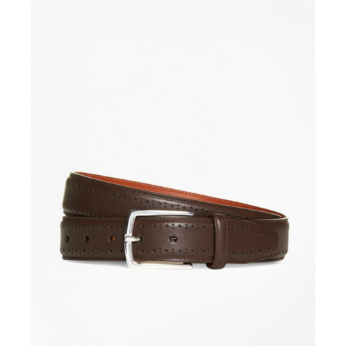 Brooksbrothers Leather Perforated Belt