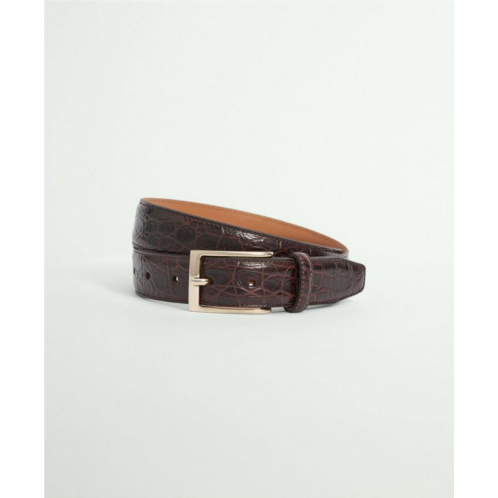 Brooksbrothers Leather Embossed Belt