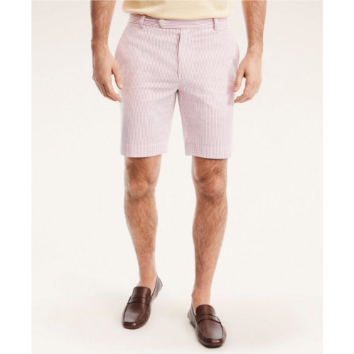 Brooksbrothers Cotton Seersucker Stripe Shorts