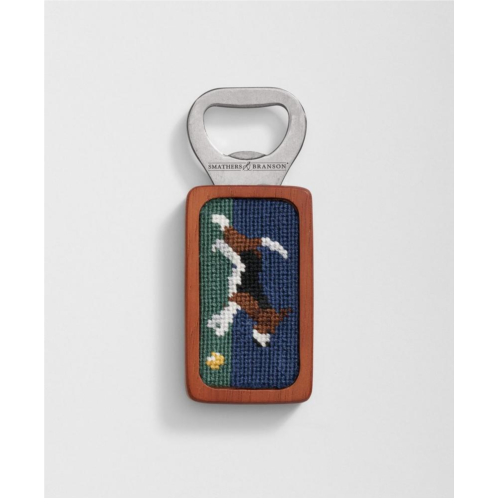 Brooksbrothers Smathers & Branson Needlepoint Beagle Bottle Opener