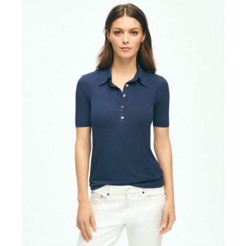 Brooksbrothers Short-Sleeve Jersey Knit Polo Shirt