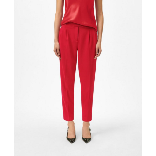 Brooksbrothers Cropped Fine Twill Crepe Pants