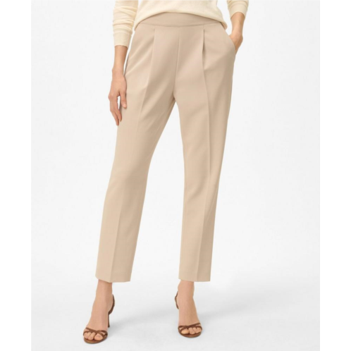 Brooksbrothers Easy Fit, Elastic Back Fine Twill Stretch Crepe Pants