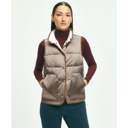 Brooksbrothers Reversible Down Puffer Vest