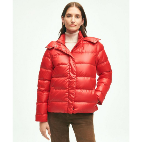 Brooksbrothers Down Hooded Puffer Coat
