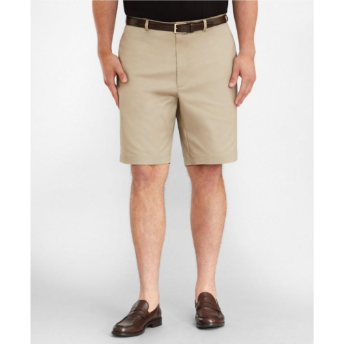 Brooksbrothers Big & Tall 10 Flat Front Stretch Advantage Chino Shorts