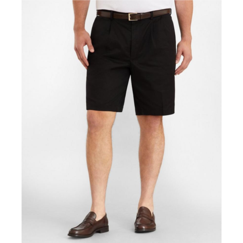 Brooksbrothers Big & Tall Pleat Front Stretch Advantage Chino Shorts