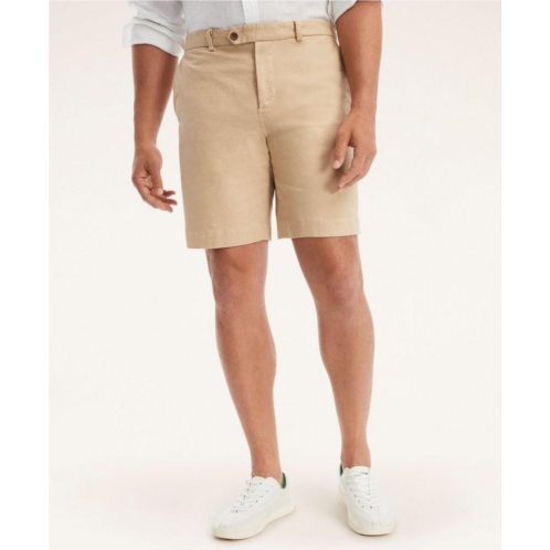 Brooksbrothers Big & Tall 9 Stretch Washed Canvas Shorts