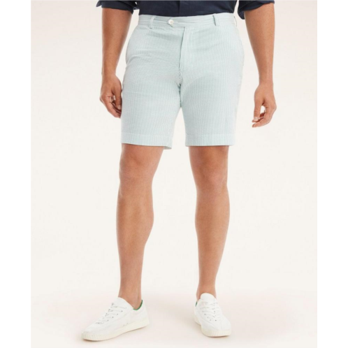 Brooksbrothers Big & Tall Cotton Seersucker Stripe Shorts