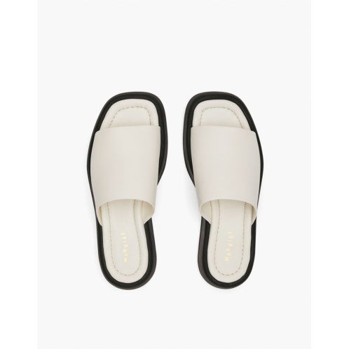 Madewell Maguire Leather Barca Slide Sandals