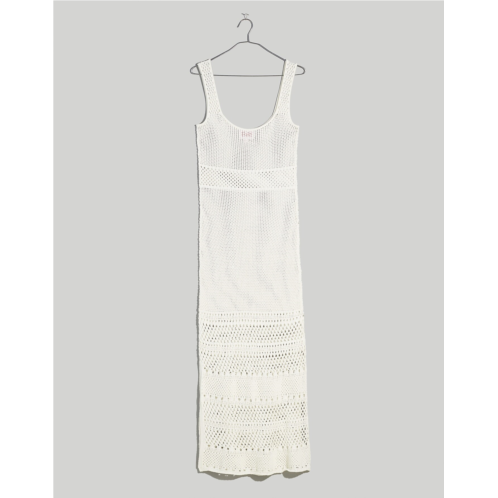 Madewell Solid & Striped?Crochet Kimberly Cover-Up Dress