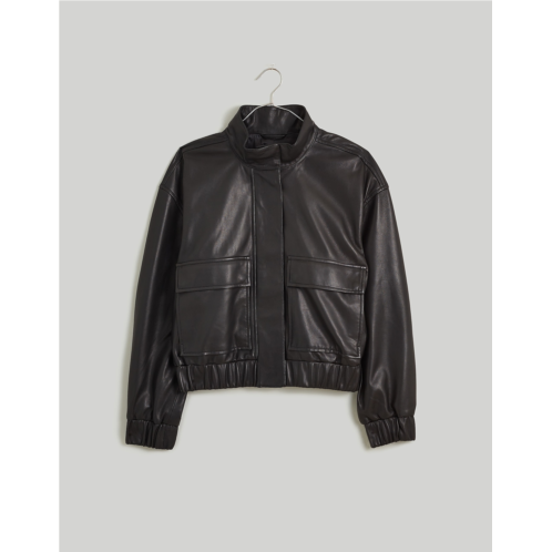 Madewell Leather Bomber Jacket