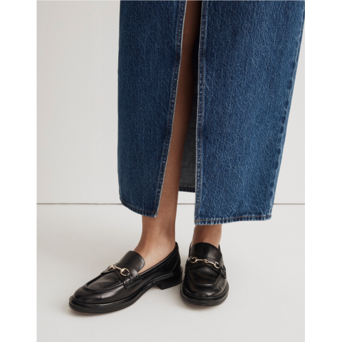 Madewell The Vernon Bit Hardware Loafer in Leather