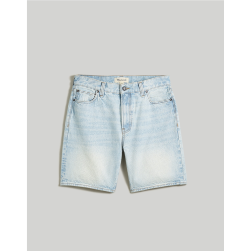 Madewell 8 Denim Shorts in Lacewood Wash