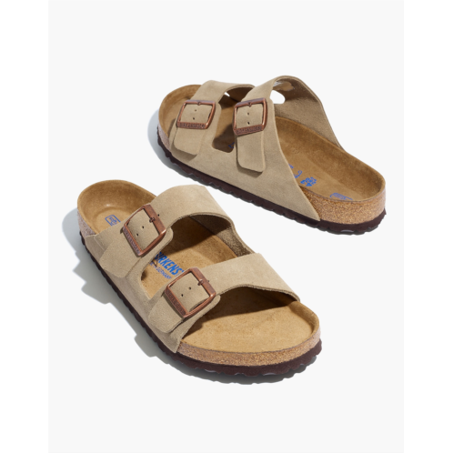 Madewell Birkenstock Suede Arizona Sandals