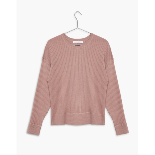 Madewell LEIMERE ROSEWOOD RIBBED CREW