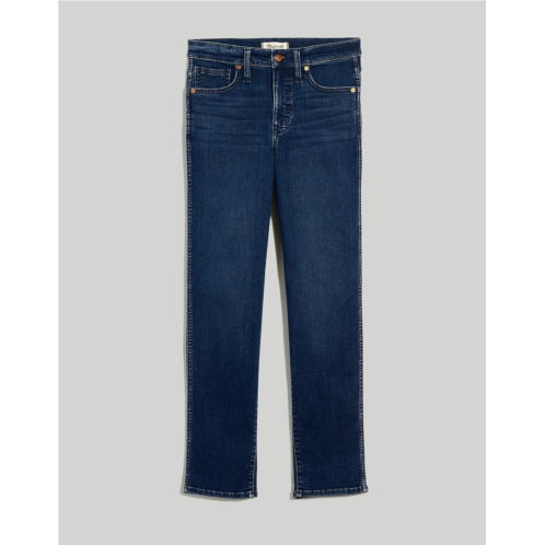 Madewell Mid-Rise Stovepipe Jeans in Dahill Wash