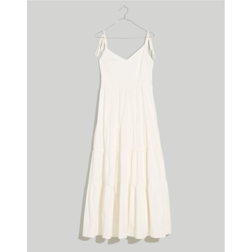 Madewell Sidonie Poplin Maxi Dress