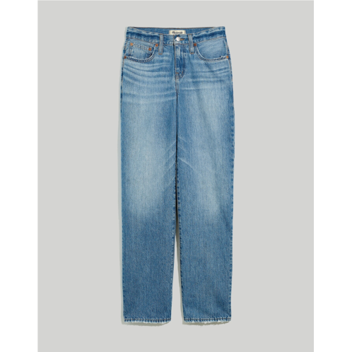 Madewell x Donni Low-Rise Loose Jeans in Mathison Wash
