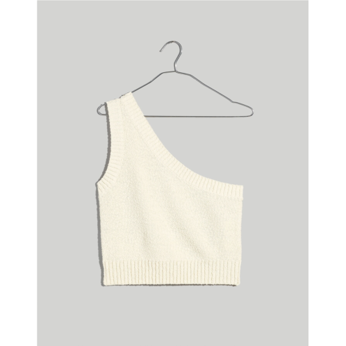 Madewell Textural-Knit One-Shoulder Sweater Tank