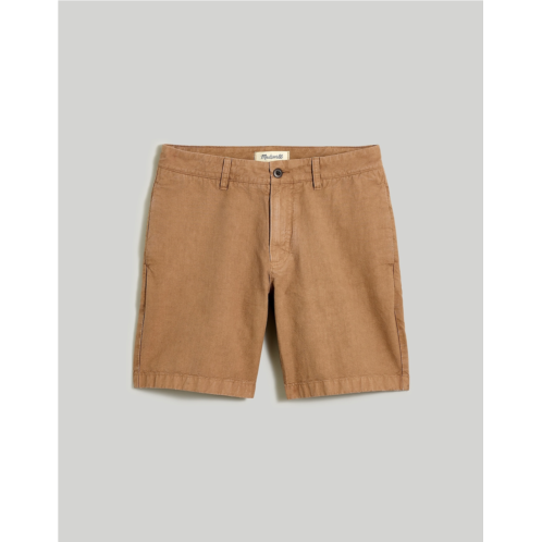 Madewell Hemp-Cotton-Blend Oversized Shorts