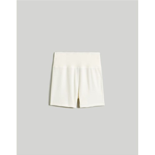 Madewell Towel Terry Biker Shorts