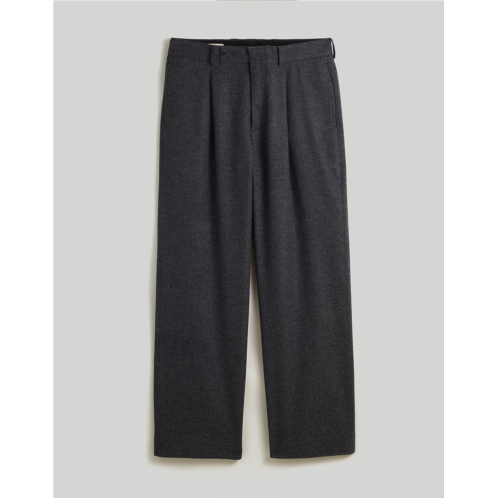 Madewell The Roebling Pleated Trousers in Italian Fabric